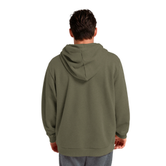Unisex Merino Blend Hoodie - Burnt Olive