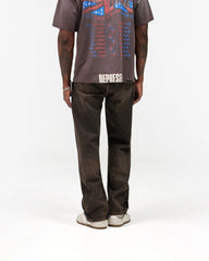R2 Straight Leg Denim - Bark